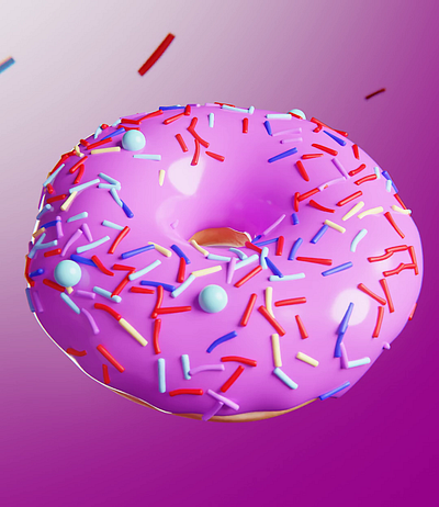 Donut 3d 3d art 3d model 3d printing 3d sculpting blender design