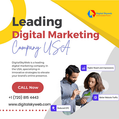 Leading Digital Marketing Services in the USA | Digital Skyweb best digital marketing services social media marketing services