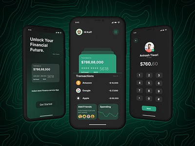 Finance Mobile App UI/UX for Seamless Financial Management appdesign creativeprocess dailyui designinspiration designsystem figmadesign financeappui interactiondesign interfacedesign minimaldesign mobileappdesign mobileappui modernui prototype ui uidesign userexperience uxdesign visualdesign webdesign