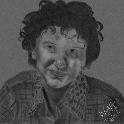 Eleven Stranger Things actre art artist artwork design digitalart digitalartist digitaldrawing graphic design illustration sketch young