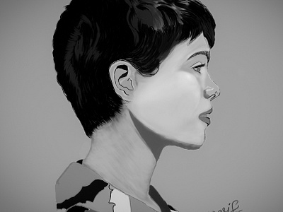 Sophia Lillis ar art artist artwork branding design digitalart digitalartist digitaldrawing graphic design sketch