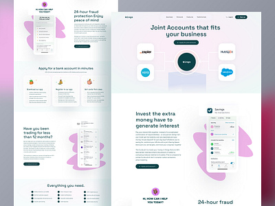 Subpage design - Finance Website agency design banking card banking website bankingweb branding design corporate website fin tech website finance design financial branding financialweb jabel landing page ui minimal web saas finance saas homepage saas landing page saas web saas website ui web ui design webui