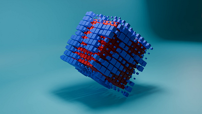 Interpolated Cubes 3d animation graphic design motion graphics