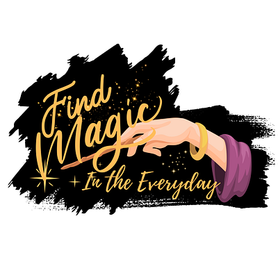 Find Magic In The Everyday creativetypography dailyinspiration design designquotes findingjoy god can judge graphic design liveinspired magicineveryday motivationaldesign positivevibes typography typographydesign whimsicalart