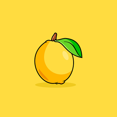 Lemon Vector Art branding figma fresh fruit graphic design illustration juicy lemon lemon fruit logo ui vector