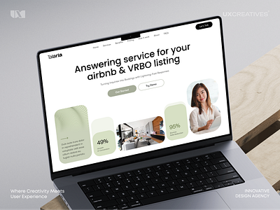 Answering Service for Airbnb & VRBO Listings airbnb branding graphic design userexperience