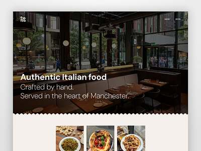 Italian Restaurant Website Design & Development animation clean transition design figma fine dining food gsap italian food javascript landing page menu motion design motion graphics nextjs pasta restaurant seo ui website design