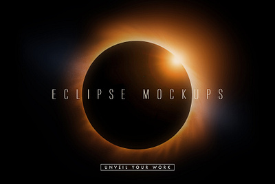 Eclipse Mockups: Unveil What Truly Matters 3d black bottle branding dark design eclipse featured light mockups night packaging photo photography photoshop presentation rising showcase smart objects templates