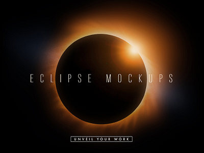 Eclipse Mockups: Unveil What Truly Matters 3d black bottle branding dark design eclipse featured light mockups night packaging photo photography photoshop presentation rising showcase smart objects templates