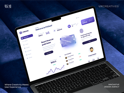 Fintech Dashboard brand identity dashboard design fintech userexperience