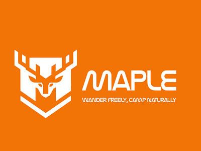 Maple Camping Logo branding design graphic design logo