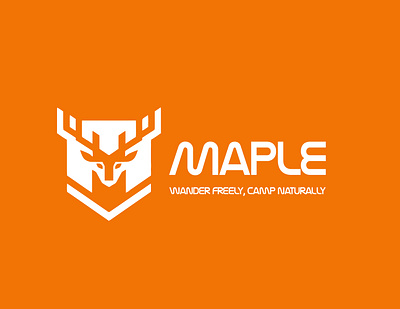 Maple Camping Logo branding design graphic design logo