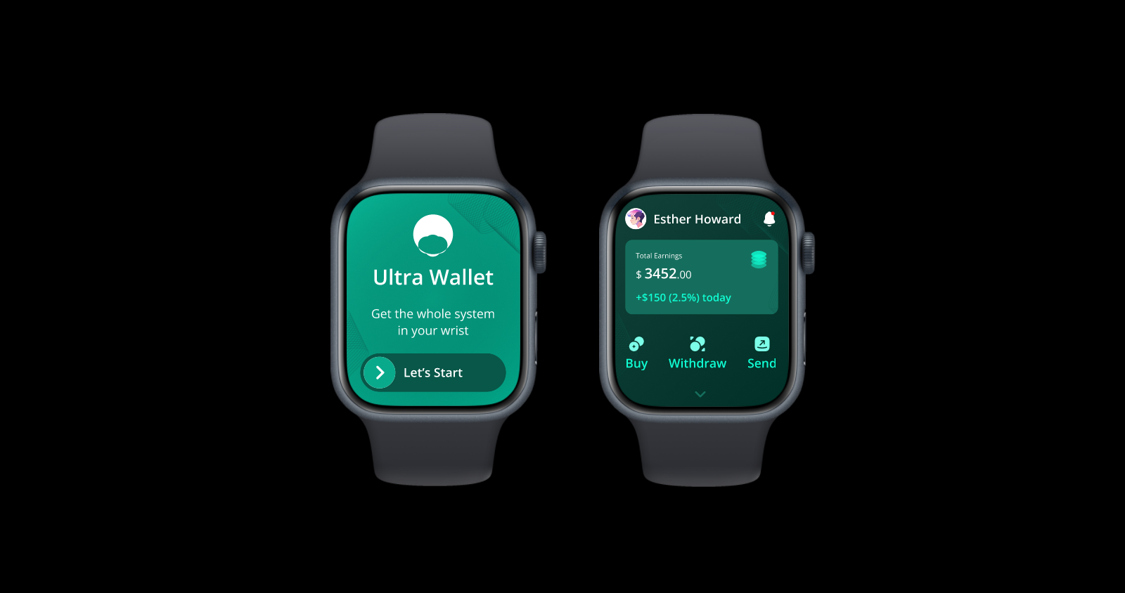 Smartwatch UI Vol-0.1 smartwatch ui ux watch