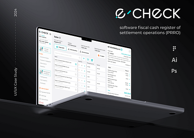 E-Check - software fiscal cash register of settlement operations animation app app design mobile app motion graphics saas ui ui design uiux ux web app