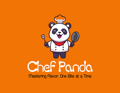 Restaurant Logo with Panda Mascot😊 branding graphic design logo restaurant logo