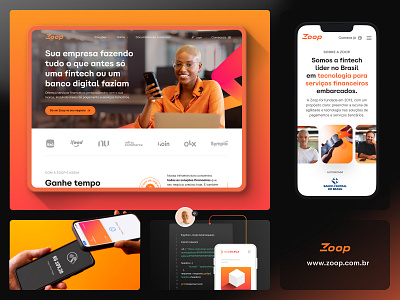 Zoop - New website brasil brazil payments uidesign uxui webdesign website zoop