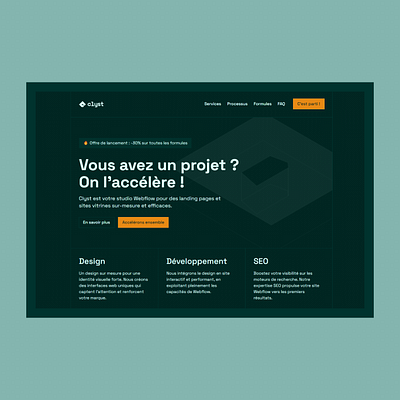 Clyst clean design interface landing landing page minimal simple ui web design webflow