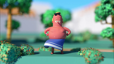 3D Beach Boy 3d 3d character animation character cinema4d motion graphics