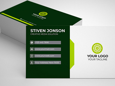 High-Quality Business Card Templates for Every Company Design branding graphic design high quality business card ui