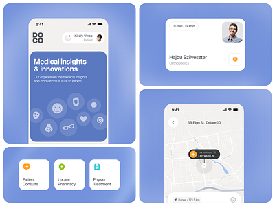 Doctor Consultancy Mobile App app apps apps design doctor health app health care app health overview healthcare medical app medical care medical stats minimal mobile mobile app mobile application mobile ui sajon ui ux