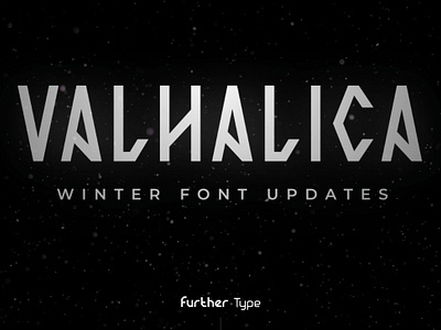 Valhalica font updates fantasy font font design graphic design nordic norse text animation type design typeface typographic typography viking