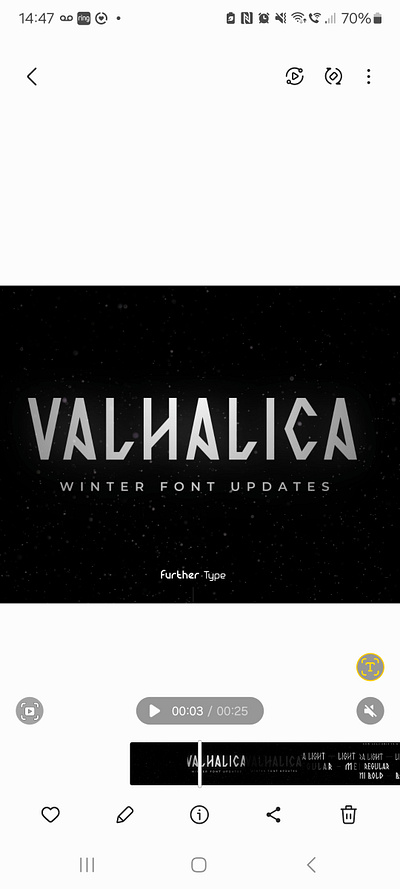 Valhalica font updates fantasy font font design graphic design nordic norse text animation type design typeface typographic typography viking