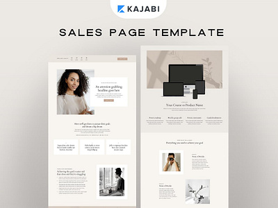 Kajabi Sales Page Template custom kajabi templates kajabi customizable kajabi design kajabi funnel kajabi landing page kajabi pipeline kajabi sales page template kajabi templates landing page landing page template sales funnel sales page template