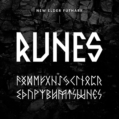 Valihalica Runes and Weights design fantasy font font design font family graphic design modern nordic norse runes type design typeface typographic typography viking