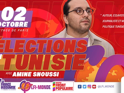 Elections en Tunisie vue par un insoumis activist ballot channel elections face to face instagram interview left lfi lfi monde live parliament politics social networks tunisia twitch vote youtube