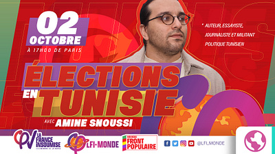 Elections en Tunisie vue par un insoumis activist ballot channel elections face to face instagram interview left lfi lfi monde live parliament politics social networks tunisia twitch vote youtube