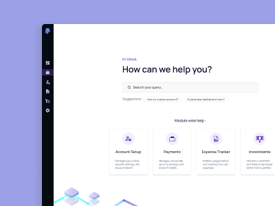 Help & Support UI design help pur purple ui ui design ux