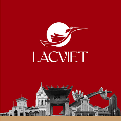 LacViet Project/ Lacviettravel.co.uk branding design graphic design illustration logo typography