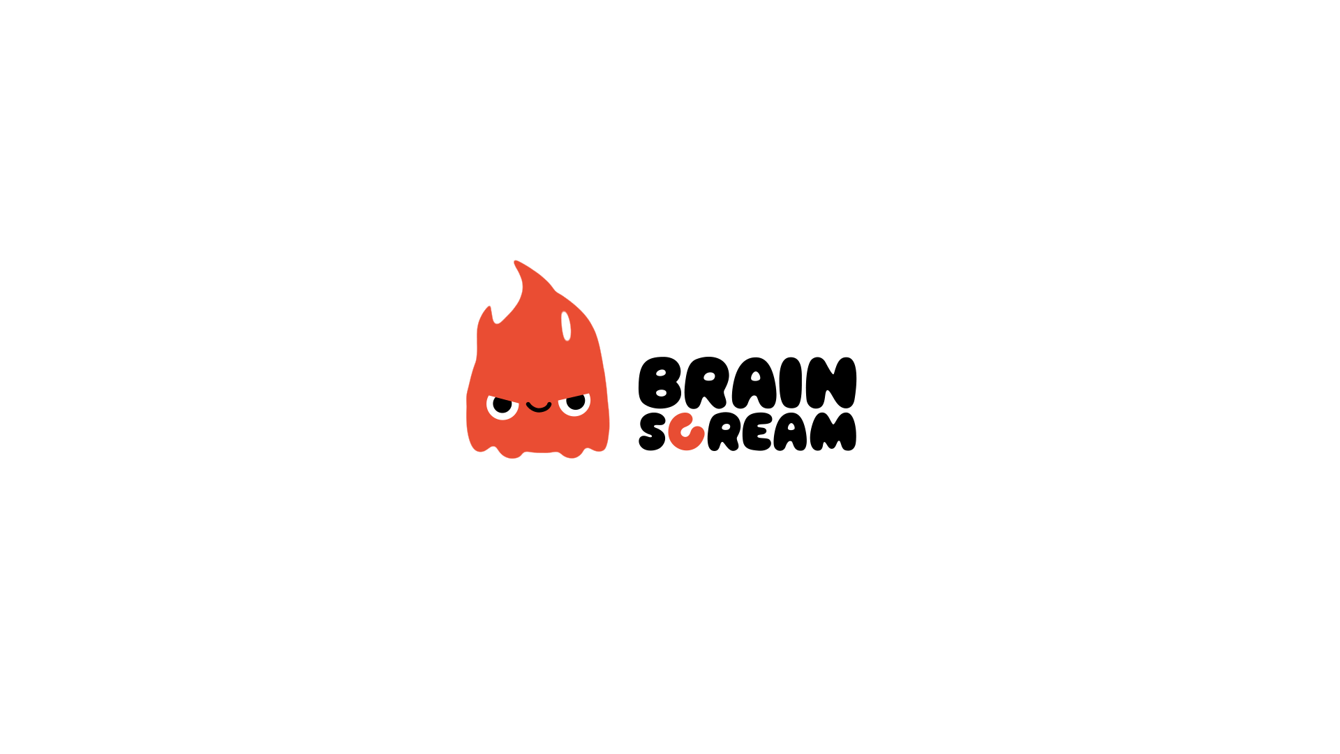 Brainscream Branding animation branding character cute design funy graphic design illustration logo vector