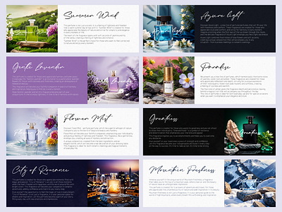 ELYSIUM Сatalog branding catalog design graphic design page perfume picture product product image ui