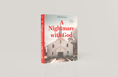 A Nightmare - BookCover bookcover concept cover art design digital art editorial graphic design rendering texture typography