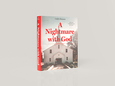 A Nightmare - BookCover bookcover concept cover art design digital art editorial graphic design rendering texture typography