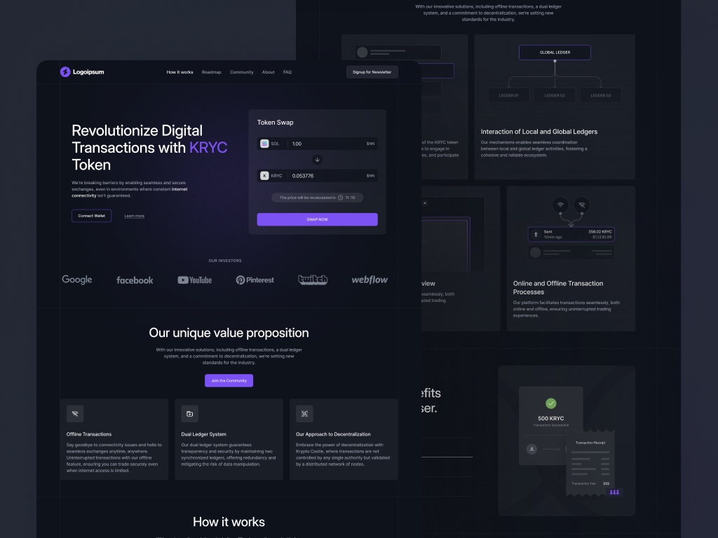 Example of Website Design (10+ Pages)