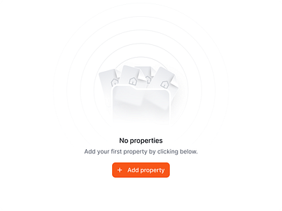 Immobilis - empty state / exploration b2b b2c empty state immobilis minimal product design properties property real estate saas web app