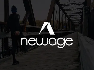 newage Logo ad art branding clothing brand design graphic design graphics illustration layout logo logo design social media vector