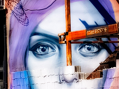 Η σύνθεση της γυναίκας - The composition of the woman athens photography illustration photoshop street art urban art wall design αθήνα σχέδιο τέχνη δρόμου τοιχογραφία φωτογραφία