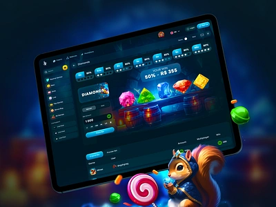 Diamonds Game - Casino bet betting casino casino art casino branding casino slots crypto crypto game diamonds gambling game interface game ui gaming live casino lottery online casino original game slot design slots web casino