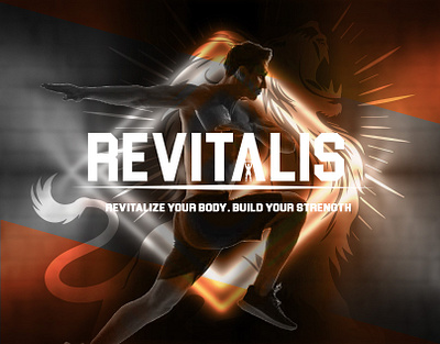 Revitalis | Brand Identity brand branding graphic design gym health logo sport