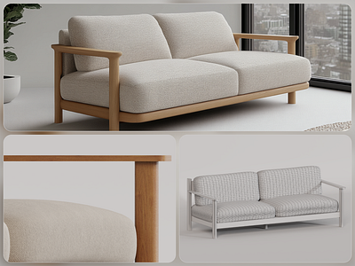 Day 30/30 - Tirant Sofa 3drender