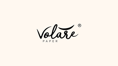 Volare Paper - Rebranding adobe illustrator adobe photoshop brand design branding design graphic design logo planners rebranding stationery