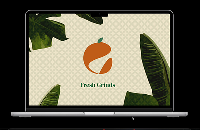 Fresh Grinds - Logo Animation animation brand identity branding logo