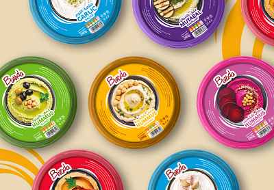 A Fresh Digital Boost for Hummus & Snack Branding dips fresh food packaging hummus packaging social media website design