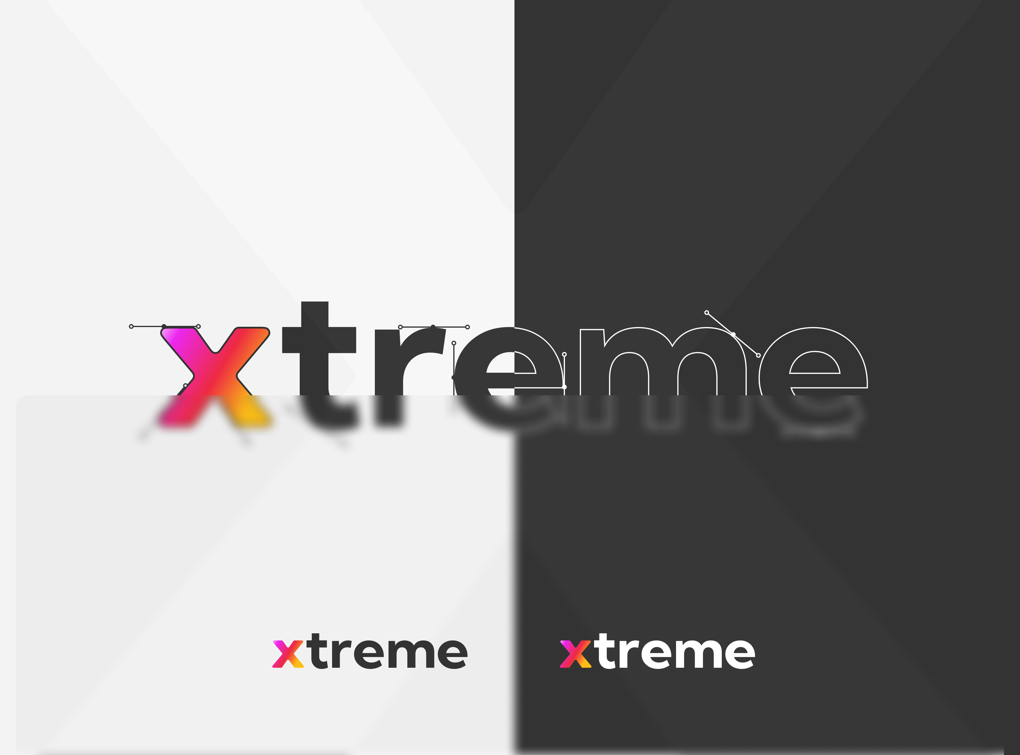 xtreme logo branding graphic design identity logo skating sports