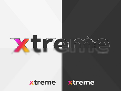 xtreme logo branding graphic design identity logo skating sports