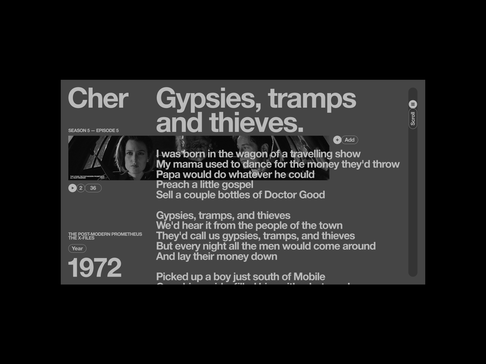 Prometheus 03 – Layout Exploration clean concept design graphic design layout minimal typography ui