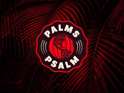 CASE STUDY: Palms Psalm Branding art direction band branding case study design graphic design hand drawn illustration illustrator logos logotype motion design music packaging posters t shirt typography